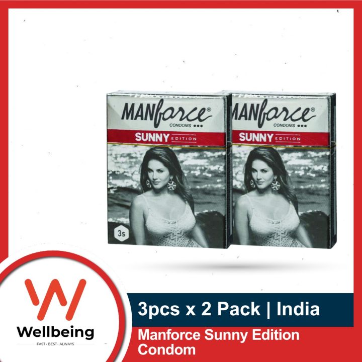Man Force Kit Manforce Sunny Edition Condoms for Men - 3pcs Pack - 2 Combo Pack ...
