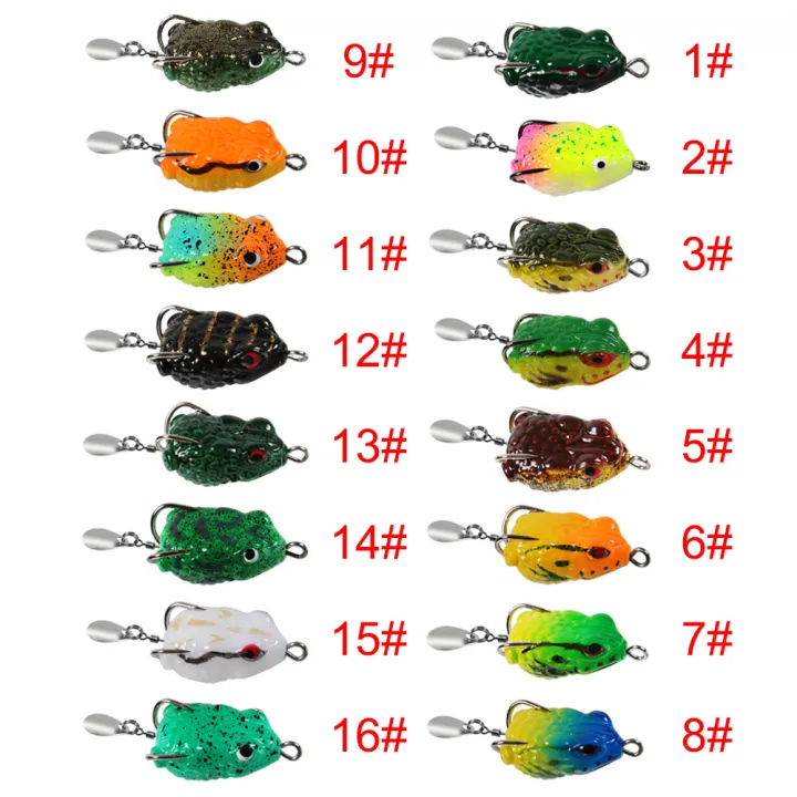 2.5cm/3g%201pc/16pcs%20Mini%20Bullfrog%20Soft%20Lure%20Imitation%20Bait%20Thai%20Style%20Black%20Frog%20Imitation%20Lure%20Trout%20Fishing%20Lure%20-%20Image%204
