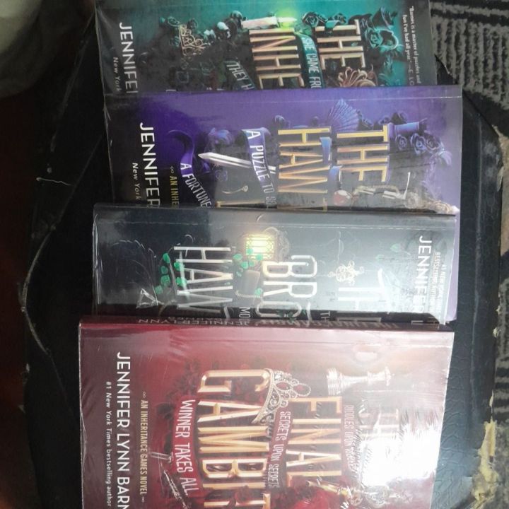 AN INHERITANCE GAMES NOVEL SERIES 4 BOOK SET BY BARNES
