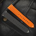 Breathable Leather Quick Release Watch Strap 20mm 22mm Cowhide Band Available Black Green Brown Yellow Unisex Watchbands. 
