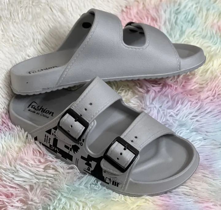 Mens%20New%20Premium%20Super%20Comfortable%20StreetPrint%20Arizona%20Adjustable%20Buckle%20Slides%20Sandal%20-%20Image%209