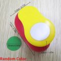 8/16/25mm Random Color Circle Punch DIY Embossing Punches Scrapbooking Machine Paper Cutting Hole Punch Rounder Cutter. 