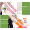High Quality Multicolour Silicone Kitchen Hand Gloves for Dish Washimg - 1 Pair.