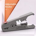 Wire Stripper Ethernet Cable Cutter Round Cable Cutting Tool Lan Cable Stripping for CAT7 CAT6 CAT5E CAT5 Round Wire. 