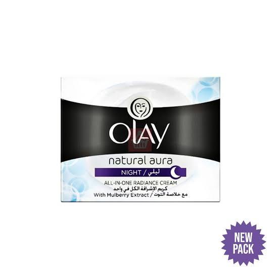 International Thailand product Olay natural white Aura night cream 50 Gm