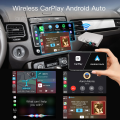 Wireless CarPlay Interface For Volkswagen Touareg RNS850 2010-2018 with Android Auto Voice Control Mirror Link camera.