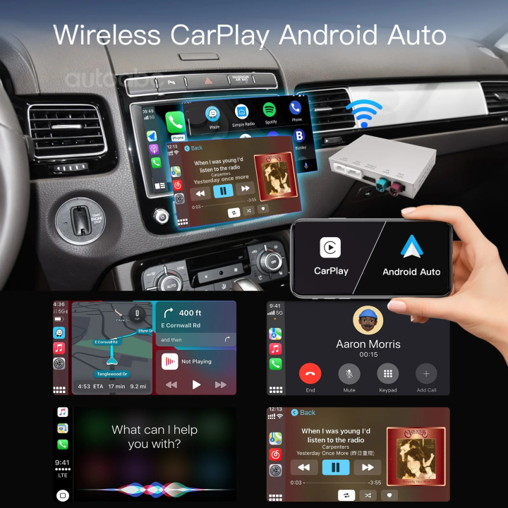 Wireless%20CarPlay%20Interface%20For%20Volkswagen%20Touareg%20RNS850%202010-2018%20with%20Android%20Auto%20Voice%20Control%20Mirror%20Link%20camera%20-%20Image%205