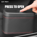 Car Door Storage Box Trash Bin with Lid Universal Car Side Door Storage Organizer Waterproof Leak-proof Auto Garbage Container. 