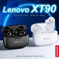 Lenovo  XT90 Wireless Earphone Bluetooth 5.0 TWS Headset Sports Headphone Touch Music Waterproof Earbuds with Mic. 