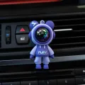 Car Mounted Air Outlet Fragrance Piece Perfume Air Conditioner Mouth Car Interior Decoration Articles Car Cartoon Car Astronaut. 