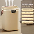 TINSOL Three Nozzle Night Light Humidifier, 2L Large Capacity Silent Water Refill Type-C Air Purifier for Bedroom Living Room.. 