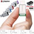 Kingston Technology Data Traveler USB Original Flash drive- Gift OTG Connector. 
