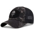 2025 NEW Skull Embroidered Top with Patch Breathable Baseball Caps Spring and Autumn Outdoor Adjustable Casual Hat Sunscreen Hat.
