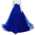 blue skirt with ribbon 🎀. 