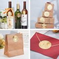 Gold Foil Certificate Seals Outstranding Excellence 100pcs Self Adhesive Embossed Seals Gold Stickers Medal Decoration Labels. 