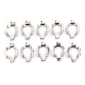 10Pcs H7 Adapter Headlamp Socket Car Led Bulb Holder Lamp Base For D101 Auto Lighting Accessories.
