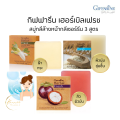 Giffarine herbal Fresh Nourishing soap, mangosteen Peel soap, radish, jasmine rice soap, facial cleansing soap. 