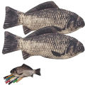 Pencil Case Fish Shaped Novelty Fish Pen Bag Fish Coin Purse Funny Pencil Case  for Office Supply. 