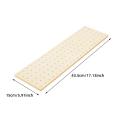 Wood Pegboard Drawer Organizer Storage Sturdy Organization Dish and Plate Organizer Peg Board System Adjustable for Utensils. 