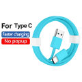 30W USB A To Type C Cable For   s8s10 Htc   android phone 2A Fast Charging Charger Cable Accessories 1M. 