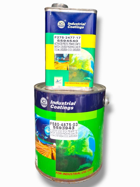 ICI industrial coating Zinc Rich epoxy primer set - Zinc Rich primer set - ici industrial