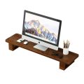 Desktop Computer Monitor Stand Desktop Heightening Frame Laptop Lifting Frame Solid Wood Storage Cushion Storage Bracket. 