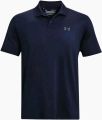 Under Armour Dri fit polo with reflected logo in
Navy Blue colour. 