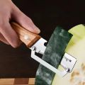 Stainless Steel Kitchen Peeler Multi-Function Kitchen-Specific Peeler for Slicing Fruit and Vegetables with Wooden/ Steel Handle.