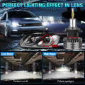 H7 H11 H1 LED Car Headlight Bulbs 360 Copper for Projector Headlamp 6500K HB3 9005 HB4 9006 LED Hir2 9012 Turbo Auto 12V. 