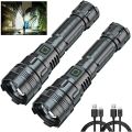 Rechargeable Torch with 3 km range and digital Display.. 