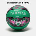 Tarmak resist basketball 500 No. 6 and No. 5 Basketball Size 6 R500. 