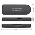 2 In1 USB Type-C /Micro-USB USB 2.0/3.0 Memory Card Reader Writer OTG Adapter SD TF Super Speed. 