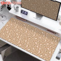 Pink Leopard Print Mouse Pad HD Printing Large Seaming Waterproof Mouse Pad Anti-slip Gaming Mouse Pad. 