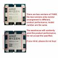 AMD Ryzen 5 R5 7500F 3.7GHz 6-Core 12-Thread CPU LGA AM5 Not brand new. 