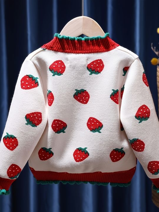 Girls'%20Sweater%20Cardigan%20New%20Spring%20and%20Autumn%20Style%20Children's%20Knitwear%20Baby%20Stylish%20Knit%20Sweater%20Casual%20Jacket%20-%20Image%202