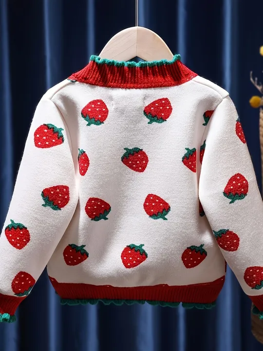Girls'%20Sweater%20Cardigan%20New%20Spring%20and%20Autumn%20Style%20Children's%20Knitwear%20Baby%20Stylish%20Knit%20Sweater%20Casual%20Jacket%20-%20Image%202