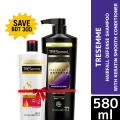 Tresemme Shampoo Hair Fall Defense 580ml & Get Tresemme Keratin Smooth Condtioner 190ml Free. 