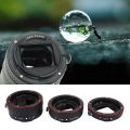 Auto Focusing Macro Extension Lens Adapter Tube Rings Set for EF Mount Camera Lens Ring Macro Adapter Lens Close Up Lens Ring. 