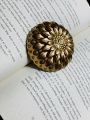Golden Flower paperweight | Customise Terrazzo Jesmonite Bookend | paper weight | Nordic Designs. 