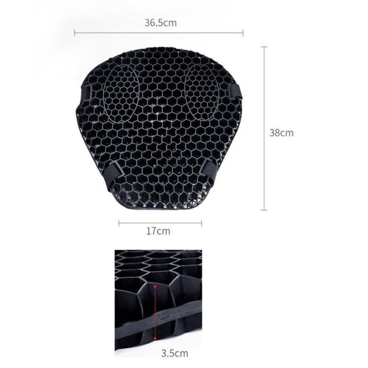 Gel%20Honeycomb%20Motorcycle%20Cushion%20Universal%20Comfort%20Damping%20Absorbing%20Pressure%20Relief%20Breathable%20Cushions%20-%20Image%202