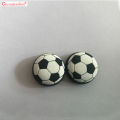 2 Pcs Non-Slip Silicone Football Shape Cap For PS4 PS5 Xbox 360 Game Controller Grip Thumb Remote Stick Cap Replacement Parts.