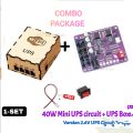 Ups Box and Mini Router UPS Circuit Borad 40W V2.6 Battery Charger Board 11.1V Battery Charger. 