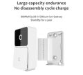Doorbell WIFI Smart Video Doorbell visual doorbell Smart Phone Camera With Intercom Voice Changer Door Bell cctv bell security system for your home. 