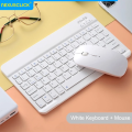 NexusClick Bluetooth Keyboard Mouse combo For iPad Xiami Phone,Slim Mini Wireless Keycaps For Android IOS Windows.