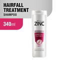 Zinc Shampoo Anti Dandruff Hair Fall Treatment (340ml). 