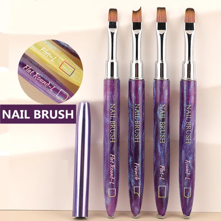 1PC%20Gel%20Brush%20Oval%20&%20Flat%20UV%20Gel%20Nail%20Art%20Brush%20Professional%20Design%20Brushes%20Salon%20Home%20DIY%20Manicure%20-%20Image%205