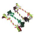 1pc Dog Toy Carrot Knot Rope Ball Cotton Rope Dumbbell Puppy Cleaning Teeth Chew Toy Durable Braided Bite Resistant Pet Supplies. 