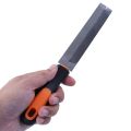 6 Inch Diamond Rhombic Saw File Triangle Metal File Bearing Steel Wood Rasp for Sharpening Saw Blade Woodworking Tools. 