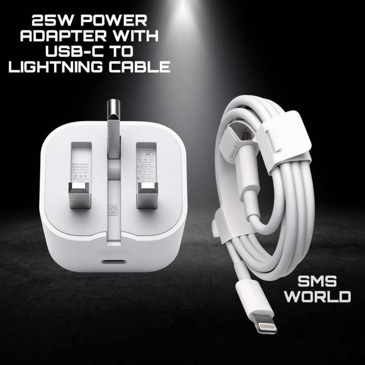 25Watt%20Folding%20Power%20Adapter%20With%20USB-C%20To%20Lightning%20Cable%20For%20X%20To%2014%20Pro%20Max%20-%20Image%204