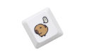 Cute Capybara Keycap Meme Keycap Dye Subbed keycaps for mx stem Gaming Mechanical Keyboards White Shui tun OEM Profile. 